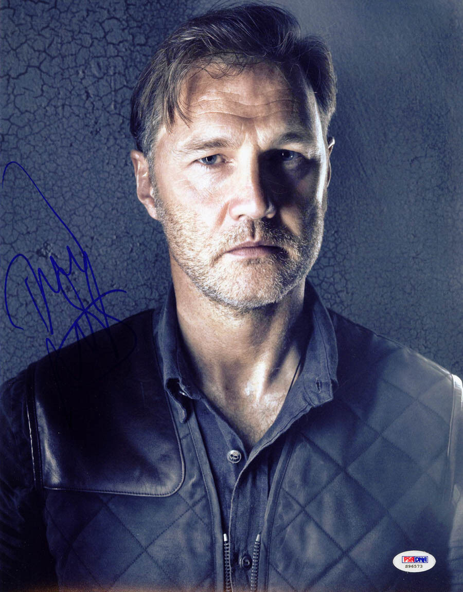 David Morrissey SIGNED 11x14 Photo Poster painting Governor The Walking Dead PSA/DNA AUTOGRAPHED