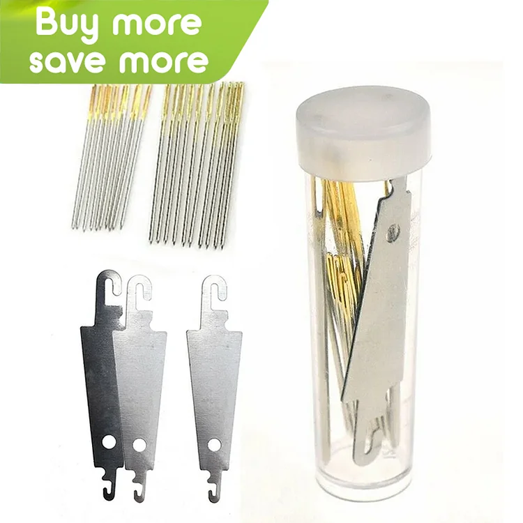 Spring - 40PCS Sewing Needles 24/26 Large Eye Cross Stitch Spring - 40PCS Sewing Needles 24/26 Large Eye Cross Stitch