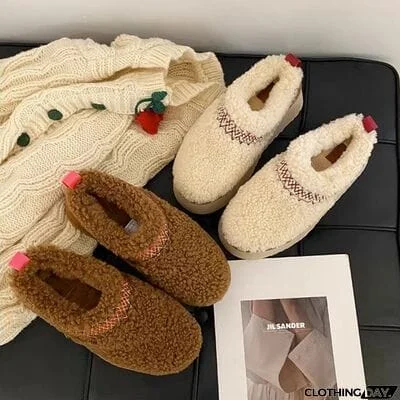 Braided Platform Slippers