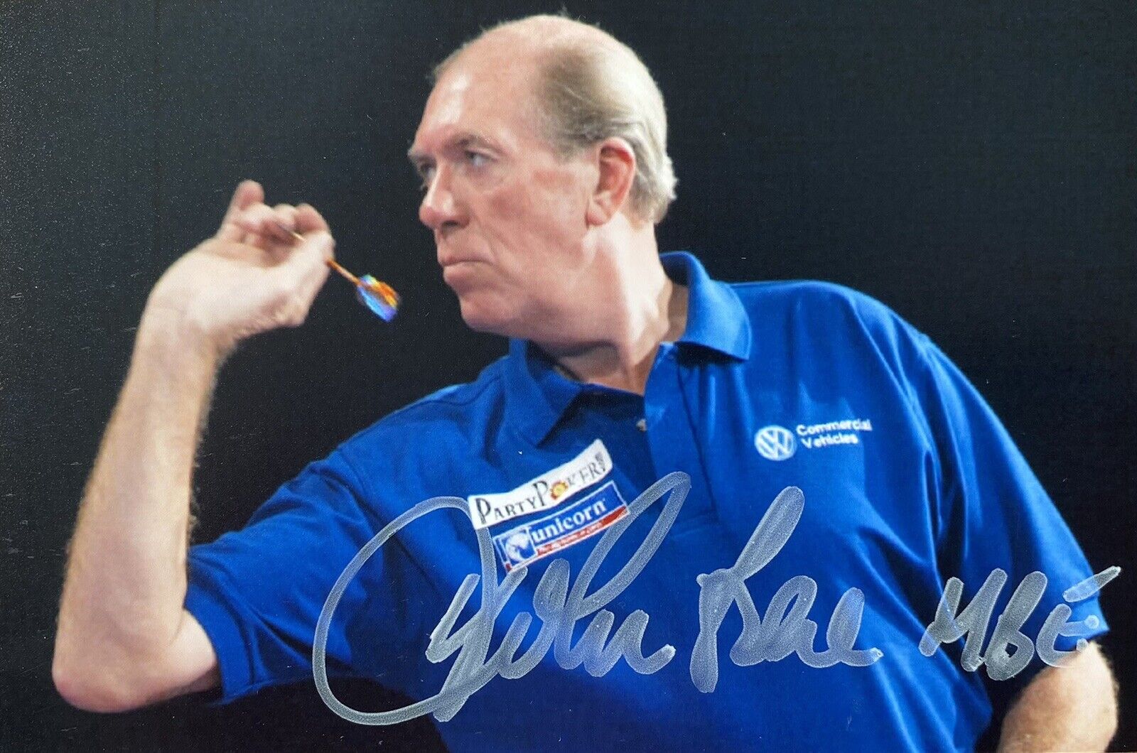 John Lowe Genuine Hand Signed 6X4 Darts Photo Poster painting 7