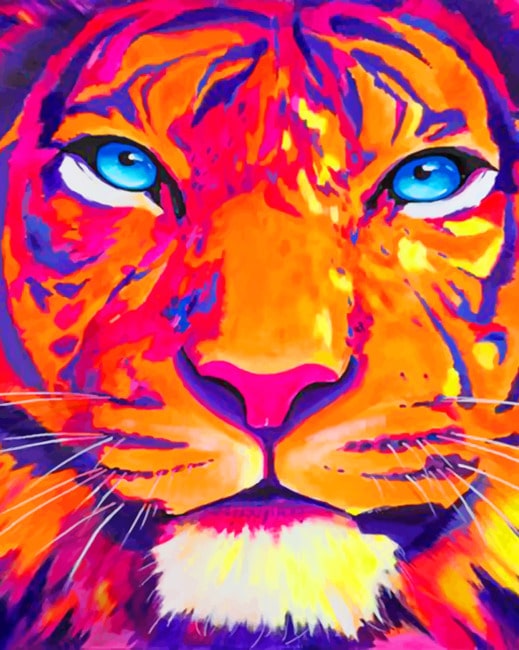 

Tiger – Paint By Numbers - 40*50CM, 501 Original