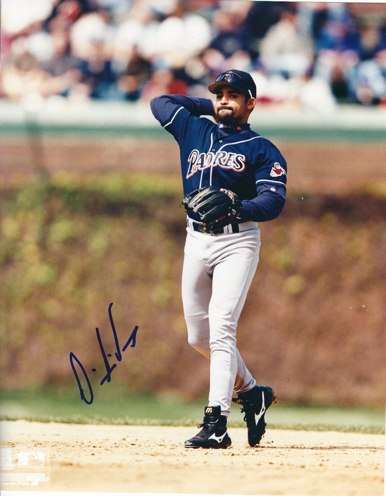 Autographed QUILVIO VERAS San Diego Padres 8x10 Photo Poster painting - COA