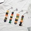 4Pcs DIY Cat Diamond Painting Bookmarks