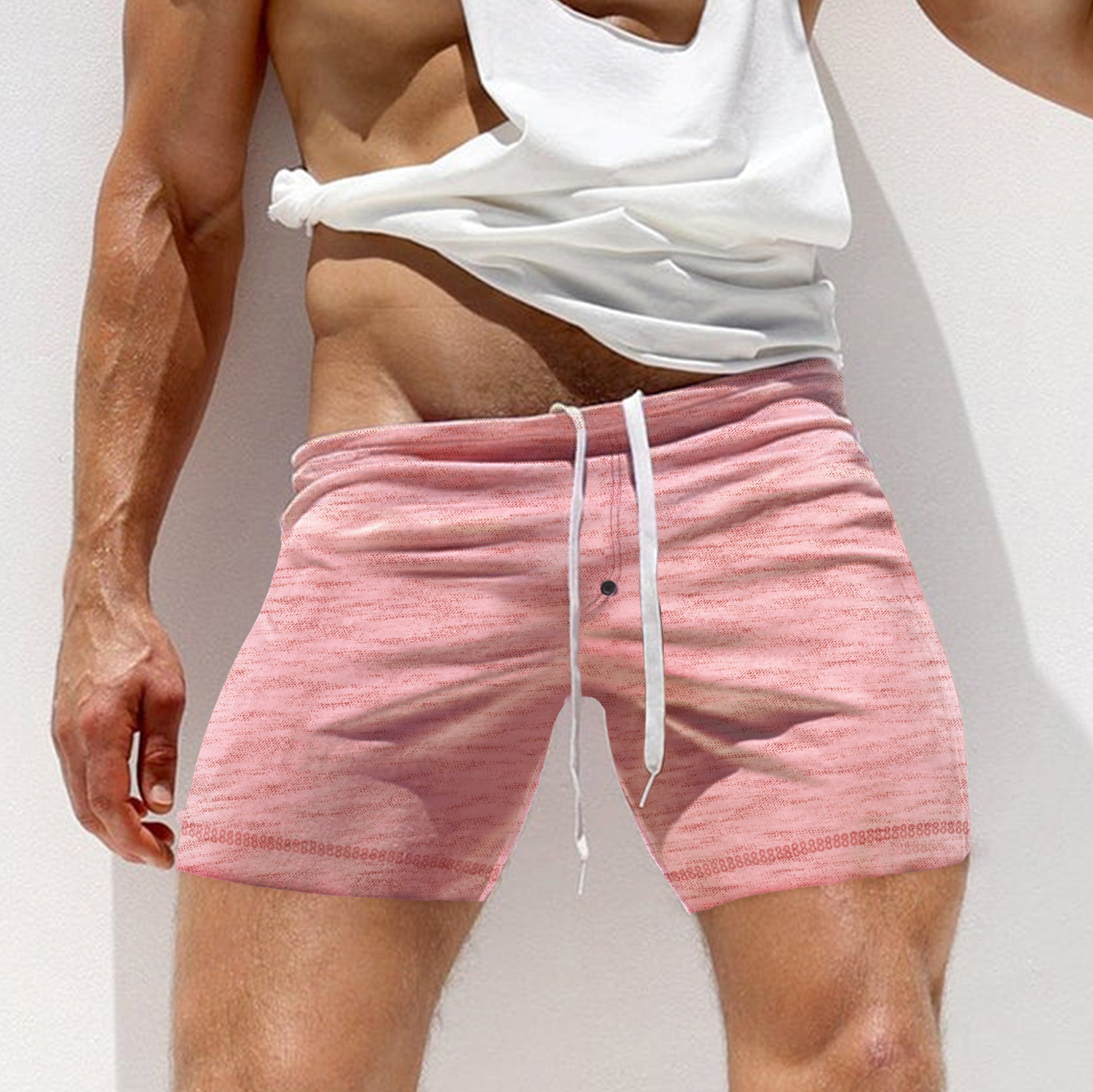 Men's Sports Knit Mini Shorts Lixishop 