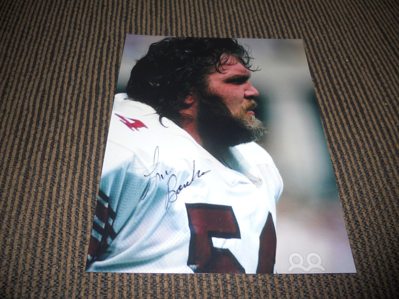 Tom Banks Cardinals Football Signed Autographed 8x10 Photo Poster painting PSA Guaranteed