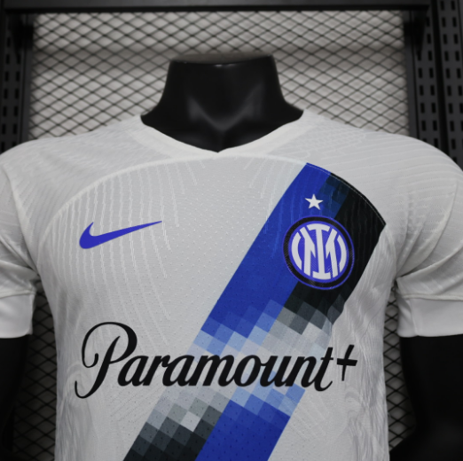 23/24 Inter Milan Away Player Version Men's Football T-Shirt Thai Quality