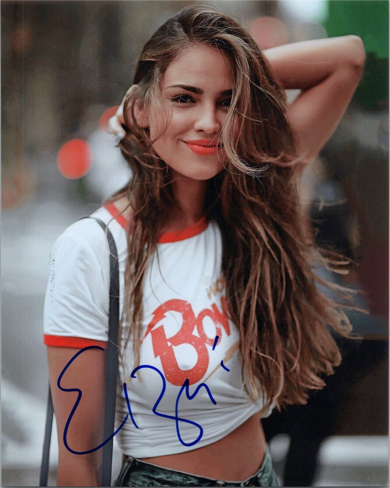 ~~ EIZA GONZALEZ Authentic Hand-Signed BABY DRIVER