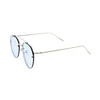 Modern Rimless Aviator Sunglasses 