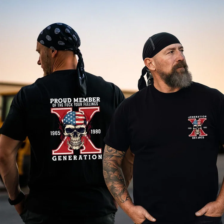 Generation X Custom Birth Year Sweatshirt/Hoodie/T-shirt