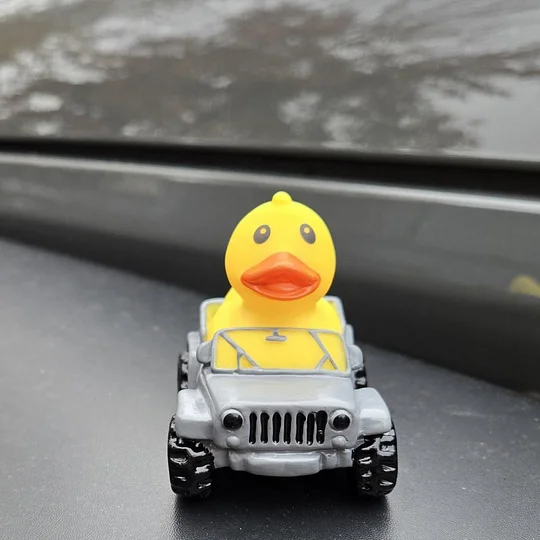 Rubber Ducks in a 4x4 - tree - Codlins
