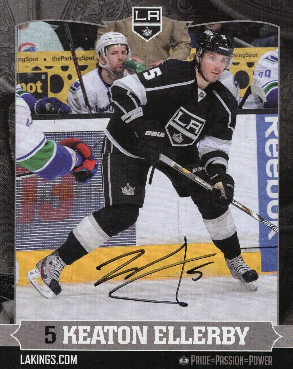 Keaton Ellerby Signed Autographed 8X10 Photo Poster painting Los Angeles Kings w/COA