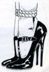 GOOSHOE Black T-Strap Leather Pumps