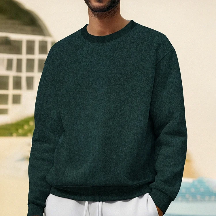 Men's Casual Printed Long Sleeve Sweatshirt