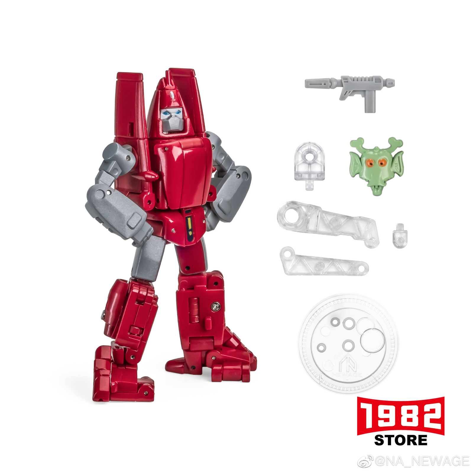 NEWAGE NA H55 Hughes Mini Transformers Action Figure Toy Model - Collectible Transformers Figurine for Fans, Premium Miniature Transformers Toy, Detailed Transformers Action Doll, USA Fan-Favorite Transformers Collectible Model