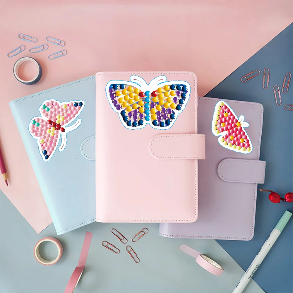 Diamond Painting Sticker Cartoon Pattern DIY Art Craft for Kids Adult Gift Rewards