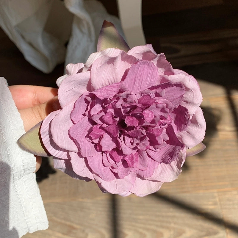 Women’s Cute Vacation Flower Plastic Hair Clip