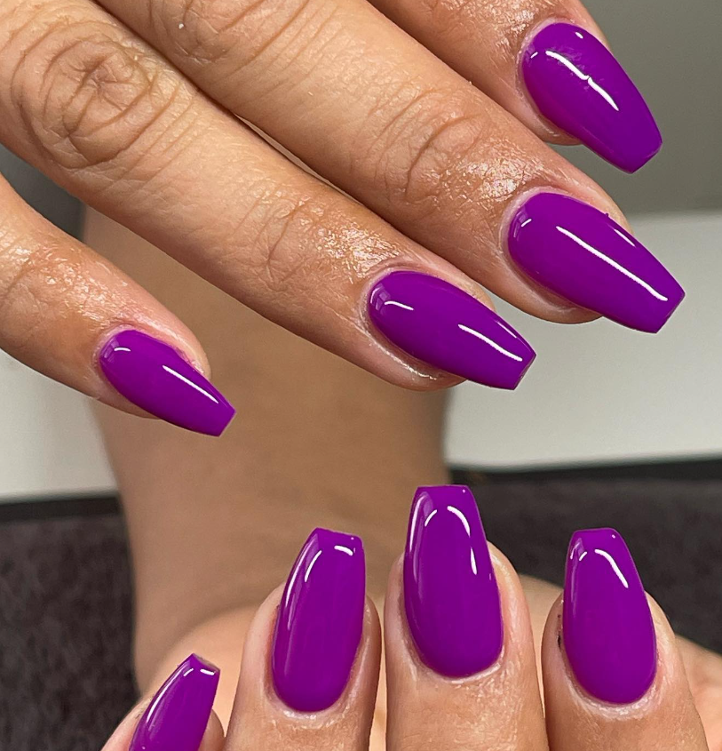 Stunning Purple Nail Designs for You to Try Morovan