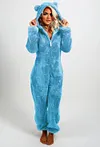 Winter Plush All-in-One Pajamas For Women