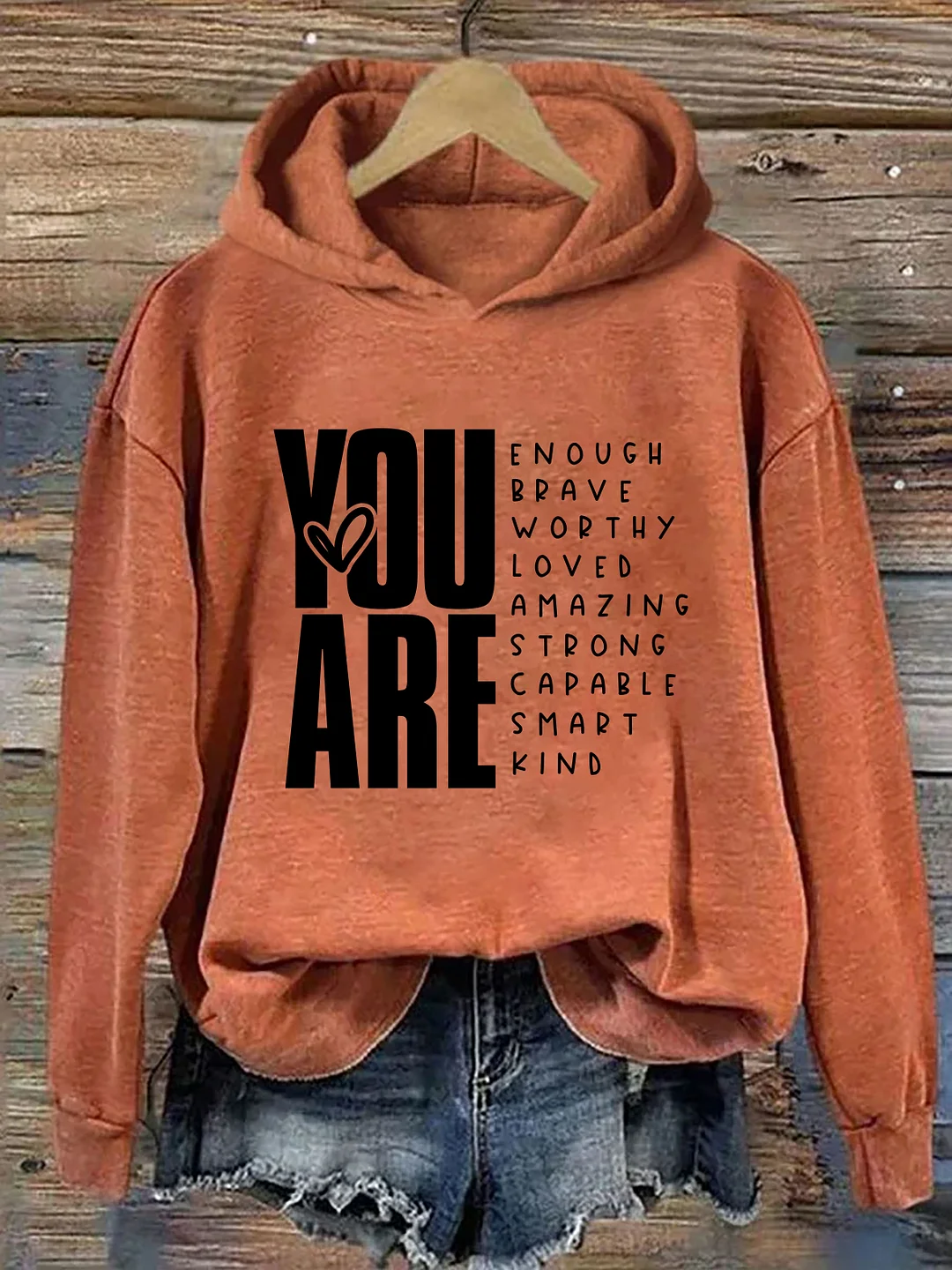 You Are Enough Hoodie