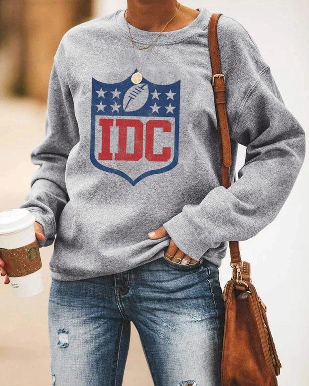 I D C  Grey Sweatshirt