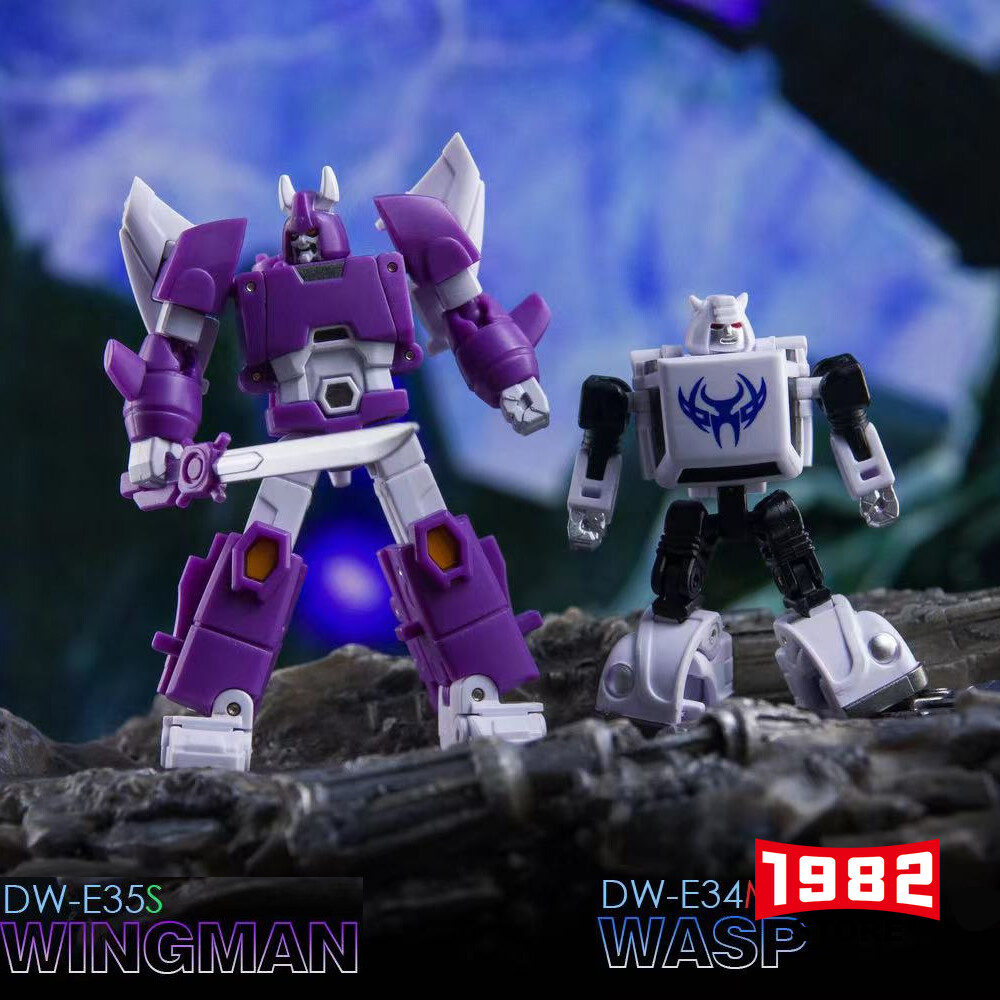 Dr.Wu DW-E34M DW-E35S WASP WING Cyclonus Mini Transformers Model Action Figure