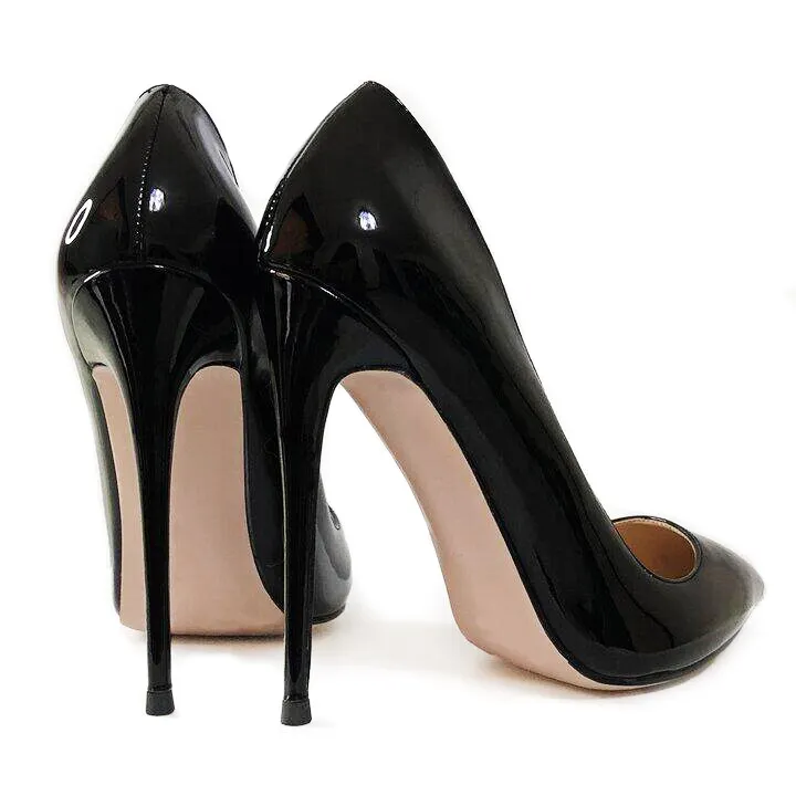 120mm Women's Party Daily Patent Pumps-vocosishoes