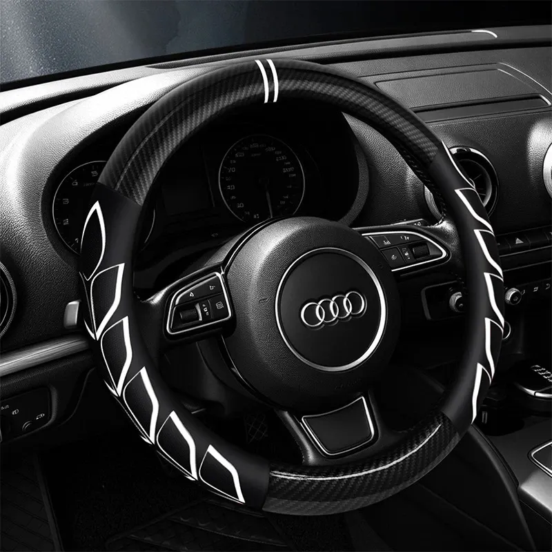 carbon fiber steering wheel cover