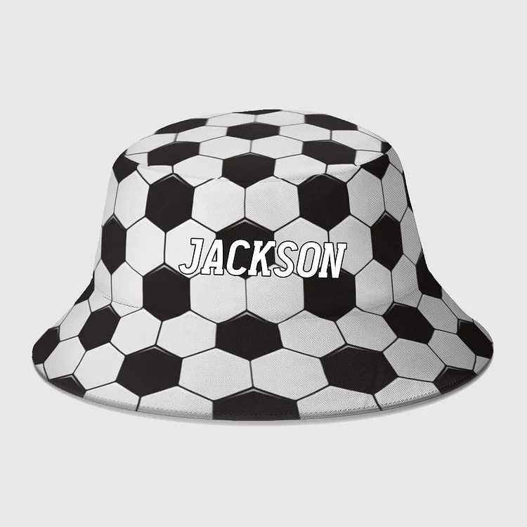 Personalized Soccer Visor Bucket Hat|H19