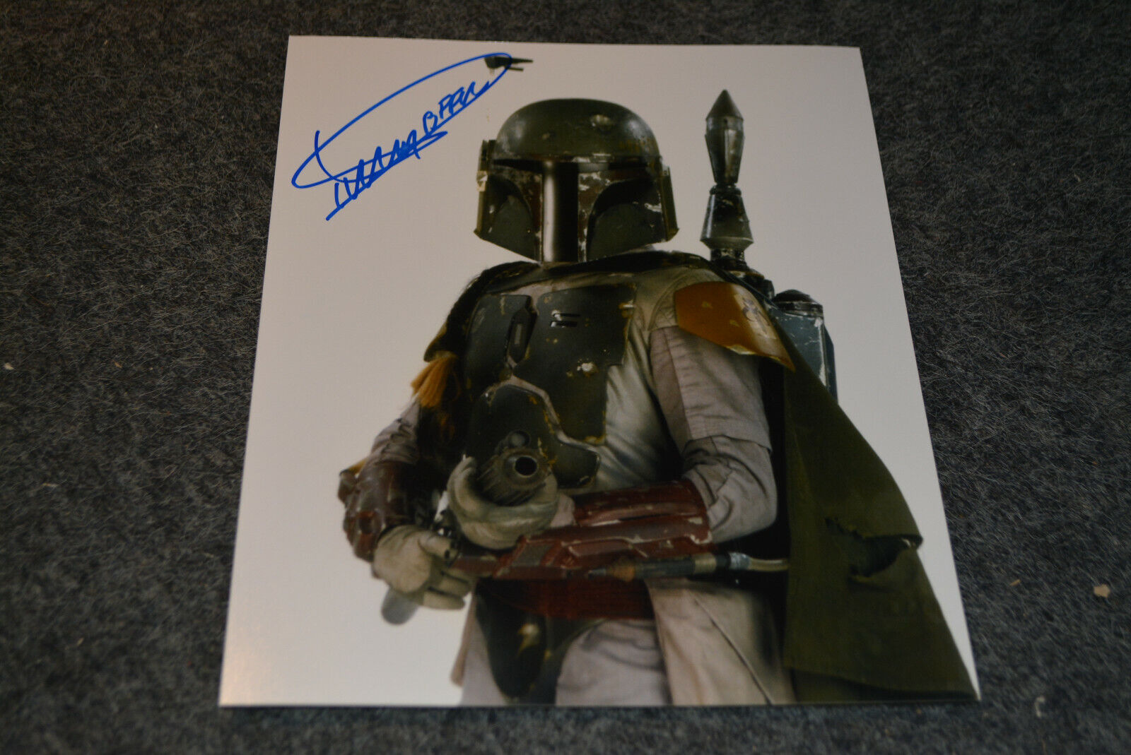 DICKY BEER signed autograph In Person 8x10 STAR WARS BOBA FETT