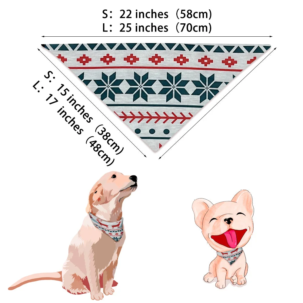 Christmas Tree and Reindeer Patterned Family Matching Pajamas Sets(with Pet Dog Clothes)