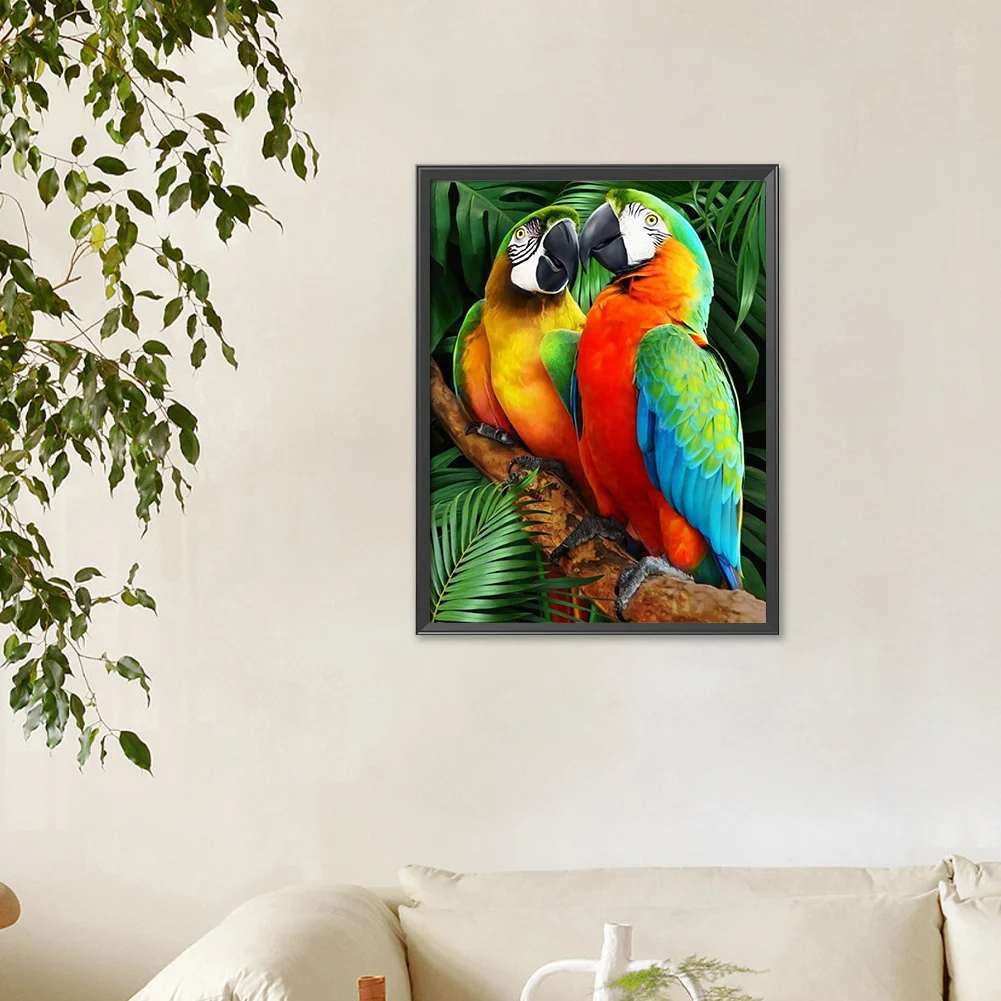 Diamond Painting - Full Round Drill - Parrot(Canvas|30*40cm)