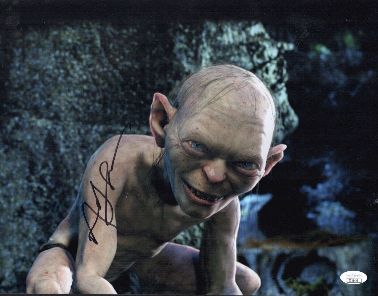 Andy Serkis LORD OF THE RINGS Signed 11x14 Photo Poster painting Autograph JSA COA Cert