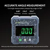 Digital Angle Finder LCD Display Magnetic Angle Gauge for Table Saw Miter Pipes