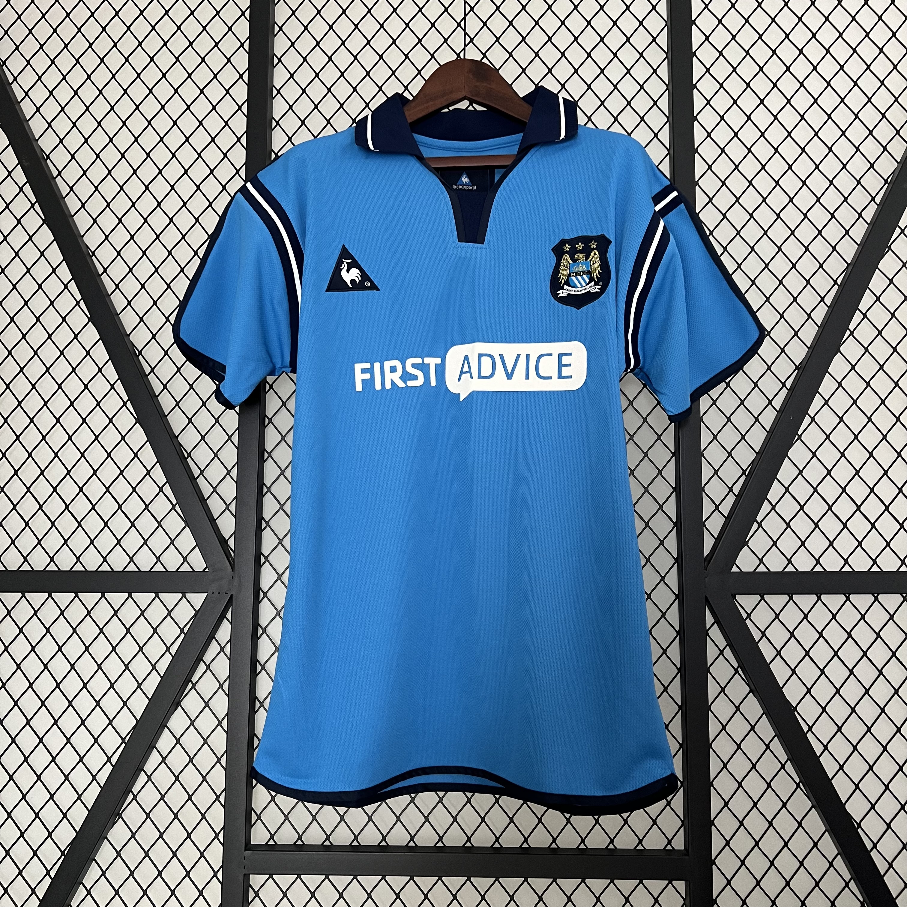 Retro Manchester City 2002-03 Home Stadium Jersey