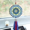 DIY Mandala Diamond Painting Drill Car Ornament Mosaic Bag Decor Pendant Kit