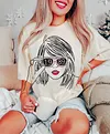 Swiftie 1989 Print Casual T-shirt