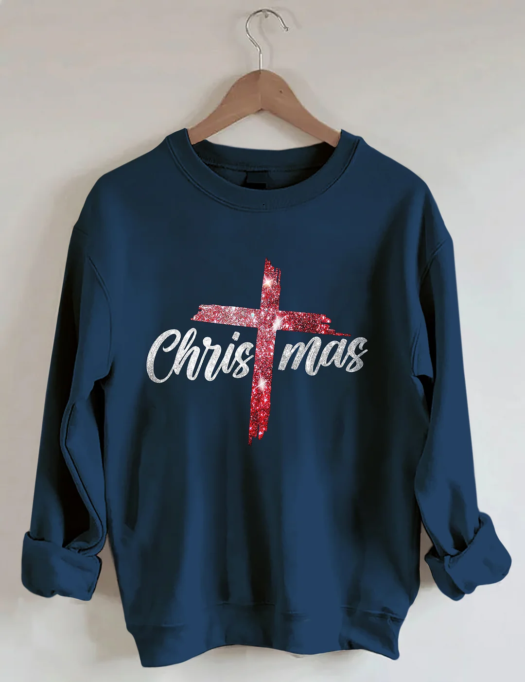 Cross Christmas Sweatshirt