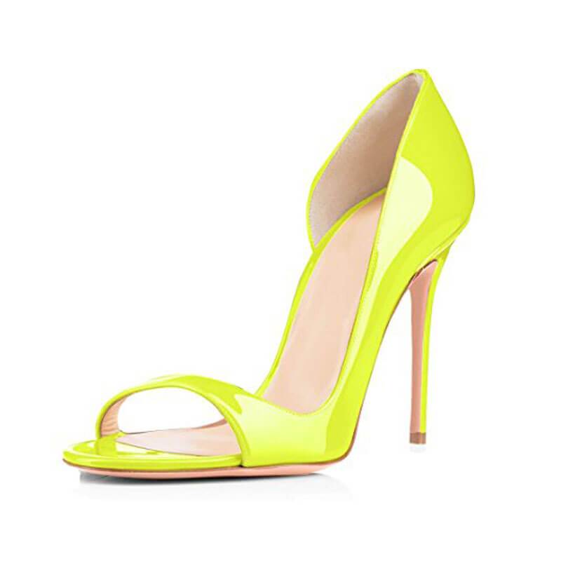 VCSHOES Leather High Heel Sandals