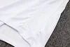 Joyfball 2024/2025 Portugal Half-Pull Training Suit White Football Shirt