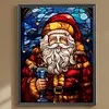 Diamond Painting -DIY Round Drill Santa