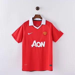 2010/2011 Retro Manchester United Home Football Shirt 1:1 Thai Quality