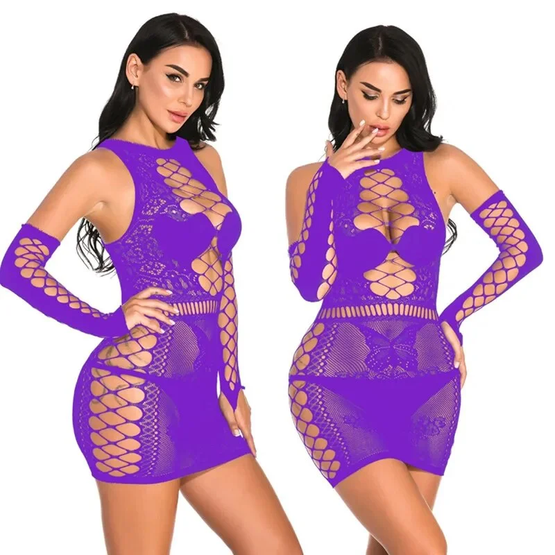 Uaang Size Porno Lingerie Women Underwear Crotchless Babydoll Sexy Dress For Sex Open Bra Bodysuit Hot Erotic Lingerie Costume