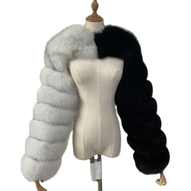 Fashionable Autumn And Winter Women's Cape Fur Coat
