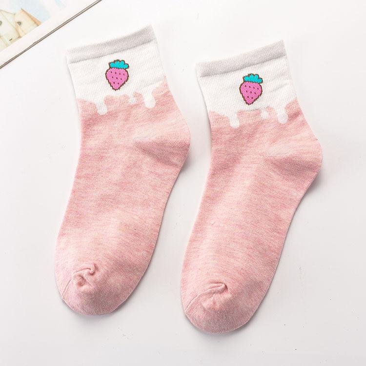 Cartoon Fruit Socks