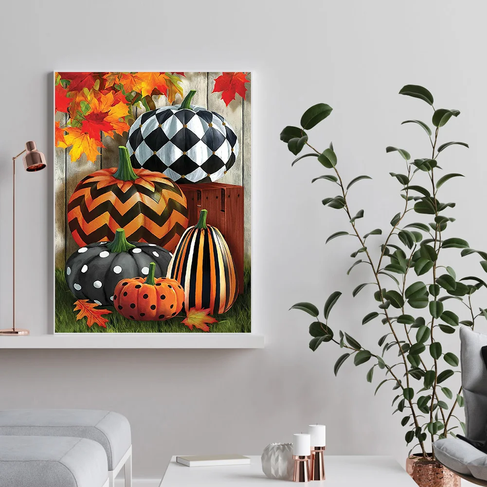 Full Square Diamond Painting Halloween Pumpkin (40*50cm)
