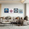 (US Only)4pcs Mandala - Diamond Painting - Partial Special Shaped Drill (Canvas|30*30cm)