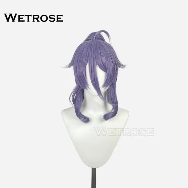 [Wetrose] Pre-Order Hololive EN Vtuber Koseki Bijou Uniform Ponytail Cosplay Wig