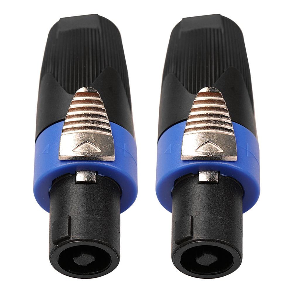 

2/10x 4 Pole Audio Speaker Plugs Twist Lock Connectors for Neutrik NL4FC, 501 Original