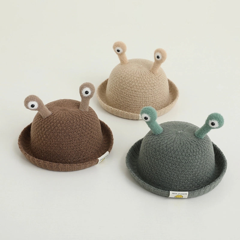 Children Unisex Casual Cute Solid Color Bucket Hat