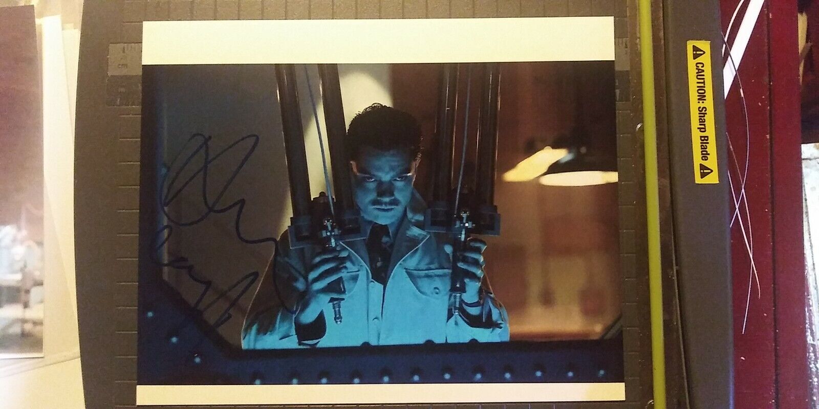 Dominic Cooper signed 8x10